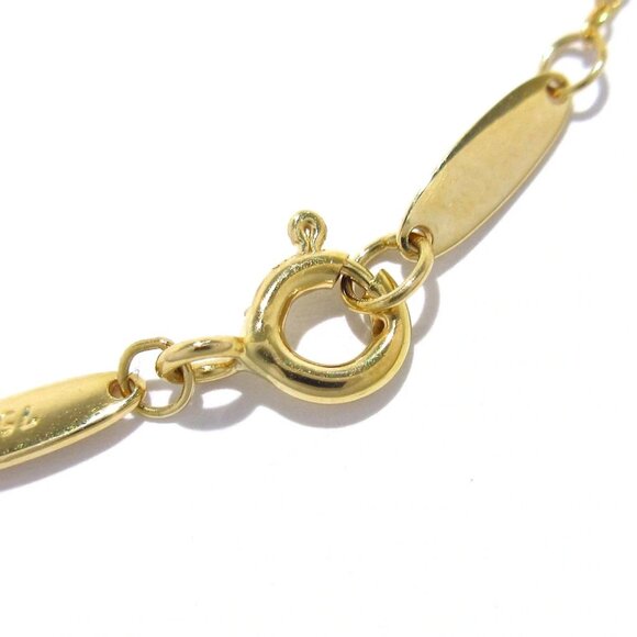 Auth TIFFANY & Co. By The Yard - 18K Yellow Gold Diamond Necklace - Picture 6 of 8